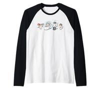 Cute Cats Radiology Clinic X-ray MRI Feline Raglan Baseball Tee