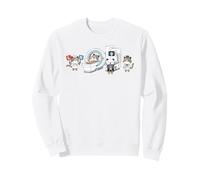 Cute Cats Radiology Clinic X-ray MRI Feline Sweatshirt
