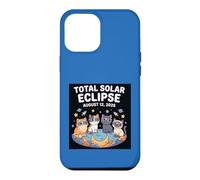Cute Cats Total Solar Eclipse August 12 2026 Astronomy Case for iPhone 12 Pro Max