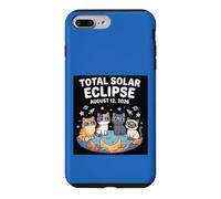 Cute Cats Total Solar Eclipse August 12 2026 Astronomy Case for iPhone 7 Plus/8 Plus