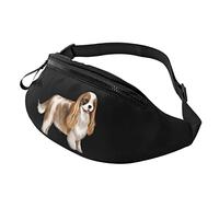 Cute Cavalier King Charles Spaniel Casual Fanny Pack Men's and Women's Leisure Sports Waist Bag Sports Day Exercise Gift