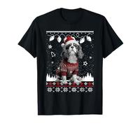 Cute Cavalier King Charles Spaniel Christmas Sweater Dog T-Shirt