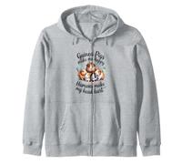 Cute Cavy Guinea Pigs Make Me Happy Humans Make My Head Hurt Zip Hoodie