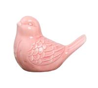 Cute Ceramic Birds Toilet Caps for Bottom of Decorative Animal Covers Screw Funny Athroom Christmas Ornament Glass (One Size)