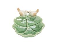 Cute Ceramic Snack Plates - Bird-Themed Dessert Trays for Fruit, Pastries & Tea, Creative Serving Dishes for Living Room, Kitchen & Home Decor