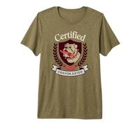 Cute Certified Crayon Eater Military Boot Camp Dog Jarhead Premium T-Shirt