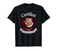 Cute Certified Crayon Eater Military Boot Camp Dog Jarhead Value Graphic T-Shirt
