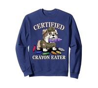 Cute Certified Crayons Eater Corps Old Vet Military Armed Sweatshirt