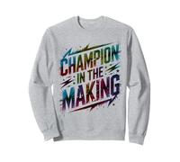 Cute CHAMPION IN THE MAKING Sports Field Day Win On Snack Sweatshirt