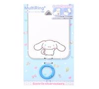 Cute Characters MultiRing - Versatile Phone Ring Holder Compatible with 10-15mm Cases, Secure Phone Ring Grip, Easy Installation, Ideal Cell Phone Finger Holder & Grip (Cinnamon-roll)