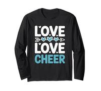 Cute Cheerleader Team Cheer Squad Mom Long Sleeve T-Shirt