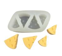 Cute Cheese Silicone Mold Non-Stick Fondant Cake Tray Chocolate Ice Cube Soap Making Mold Food Grade DIY