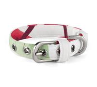 Cute Cherry Dog Collar Adjustable Soft and Comfortable Puppy Collars with Metal Buckle Pet Collar for Small Medium Pet