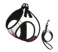 Cute Cherry,Pet Harness,Adjustable Reflective Dog Harness,Pet Leash Vest,S