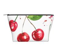 Cute Cherry Printed, Toiletry Pouch Makeup Bag Cosmetic Bag Portable Travel Toiletry Bag
