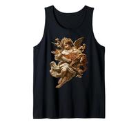 Cute Cherub Angel with Fawn Baroque Renaissance Animal Tank Top