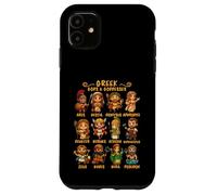 Cute Chibi Ancient Greek Mythology Gods & Goddesses Case for iPhone 11