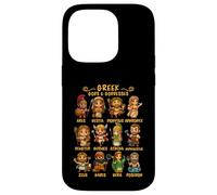 Cute Chibi Ancient Greek Mythology Gods & Goddesses Case for iPhone 14 Pro