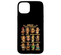 Cute Chibi Ancient Greek Mythology Gods & Goddesses Case for iPhone 15 Plus