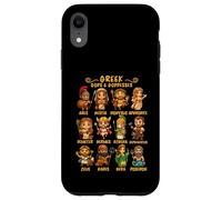 Cute Chibi Ancient Greek Mythology Gods & Goddesses Case for iPhone XR