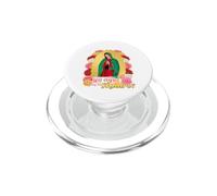 Cute Chibi Cartoon Virgen de Guadalupe Saint Virgin Mary PopSockets PopGrip for MagSafe