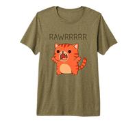 Cute Chibi Cat Monster Design Premium T-Shirt