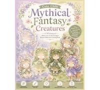 Cute Chibi Mythical Fantasy Creatures A Whimsical White Line Art Ink Tracing & Reverse Watercolor Coloring Book: Create Stunning Artwork by Tracing ... & Paintings Reverse Watercolor Coloring Book)
