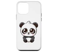 Cute Chibi Panda Kawaii Cartoon Character Case for iPhone 12 mini