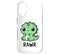 Cute Chibi Trex Dinosaur Rawr Roaring Case for iPhone 17