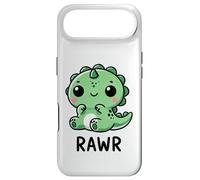 Cute Chibi Trex Dinosaur Rawr Roaring Case for iPhone Air