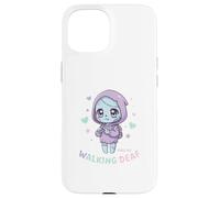 Cute Chibi Walking Deaf Zombie Pastel Goth Anime Kawaii Gift Case for iPhone 15
