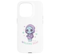 Cute Chibi Walking Deaf Zombie Pastel Goth Anime Kawaii Gift Case for iPhone 15 Pro