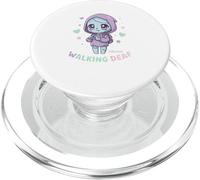 Cute Chibi Walking Deaf Zombie Pastel Goth Anime Kawaii Gift PopSockets PopGrip for MagSafe