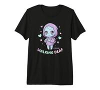 Cute Chibi Walking Deaf Zombie Pastel Goth Anime Kawaii Gift Premium T-Shirt