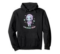 Cute Chibi Walking Deaf Zombie Pastel Goth Anime Kawaii Gift Pullover Hoodie