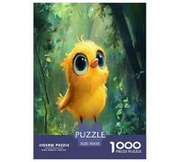 Cute Chick for Adults Fun 1000 Pieces Animal Jigsaw Puzzles Education Game Stress Relief Toy Intellectual Game Home Decoration Challenge Educational 70x50cm/1000pcs