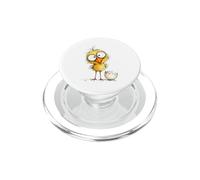 Cute Chick Sketch Drawing Doodle Baby Chicken PopSockets PopGrip for MagSafe