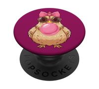 Cute Chicken Bubble Gum Men Women Kids PopSockets Adhesive PopGrip