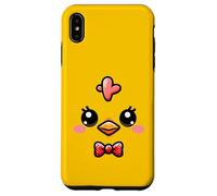 Cute Chicken Face Yellow Chick Costume Farm Animal Lover Case for iPhone XS Max