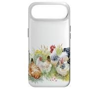 Cute Chicken Farm Animal Watercolor Farmer Lover Case for iPhone Air
