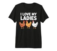Cute Chicken Keeper Hen Premium T-Shirt