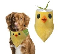 Cute Chickens Dog Bandana, Soft Breathable Pet Scarf, Personalized Dog Bib Kerchief for Small Medium Large Dogs Cats, Exquisite Pet Neckerchief for Daily Wear, Travel, Party
