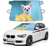 Cute Chihuahua 1 Print Automotive Windshield Frost Cover Protector For Winter Use, Ice Snow Protector Covers For Car