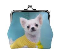 Cute Chihuahua 1 Printing Lightweight Coin Purse, Minimalist Wallet for Coffee Runs and Local Outings