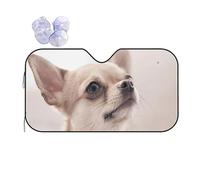 Cute Chihuahua Car Windscreen Sunshade, Car Sunshade Heat Shield, For Cars Suv Trucks, Keep The Car Cool, Easy To Use