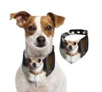 Cute Chihuahua Dog Bandanas,Summer Bandanas for Dogs Washable Adjustable Dog Triangle Scarf Bibs Cute Pet Bibs for Medium Large Dogs Puppy and Cats Small