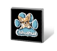 Cute Chihuahua Dog Custom Brooch Pin Lapel Pins Tie Suit Dress Accessories Wedding Birthday for Men Women