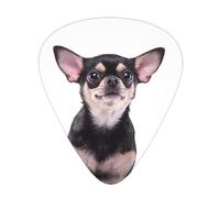 Cute Chihuahua Guitar Paddle 12 Pack Guitar Pickup Suitable For Playing Acoustic Guitars, Electric Guitars, Etc.