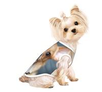 cute chihuahua print Dog Clothes T Shirts for Small Dogs Breathable Puppy Kitten Dog Shirts for Pet Dogs Cats