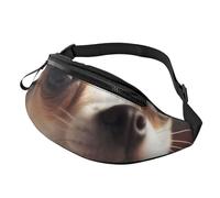 Cute Chihuahua Printed Personalized Waist Bag, Lightweight and Versatile Crossbody Bag for Everyday and Outdoor Adventures